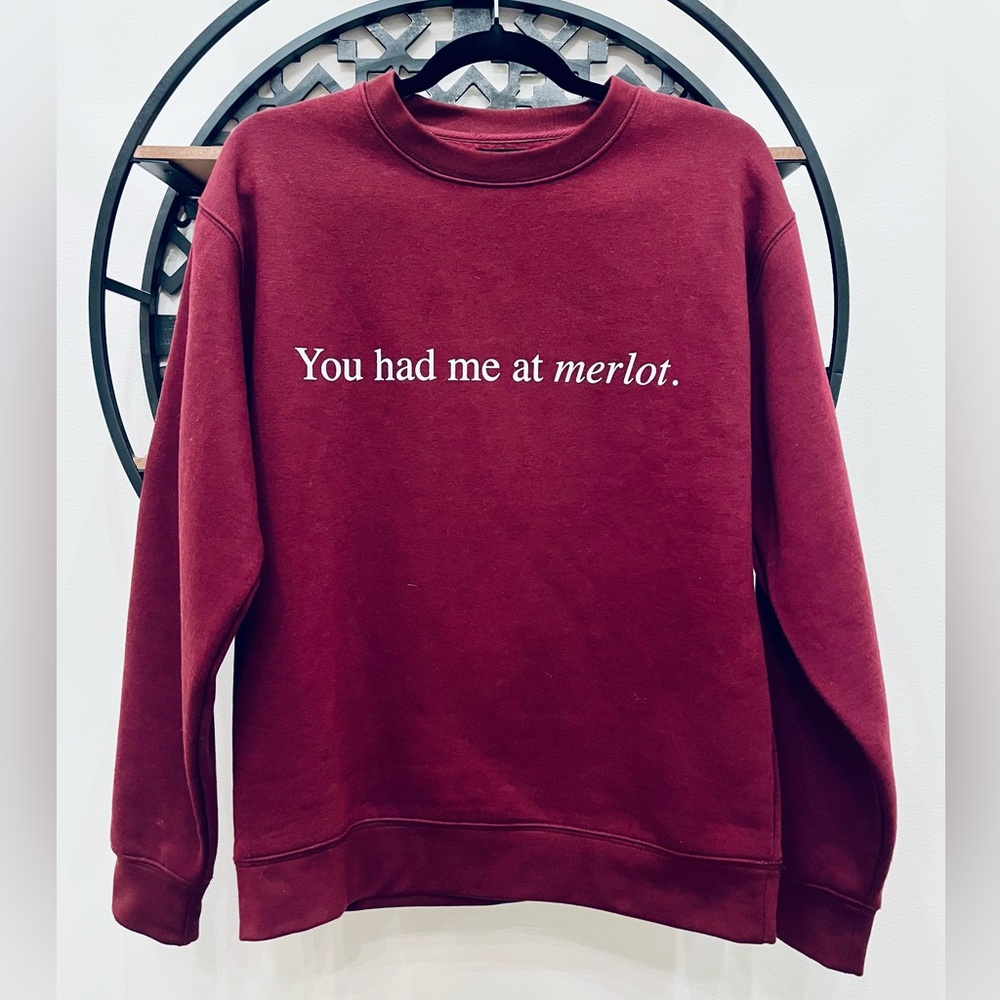 🍷 Brunette The Label Sweatshirt (XS/S)